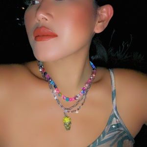 CURATED HANDMADE NECK SET MADE BY YOURS TRULY 🥰